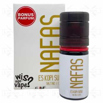 Nafas Kopi 30ml - Coffee Liquid Saltnic By Tickets X EJM