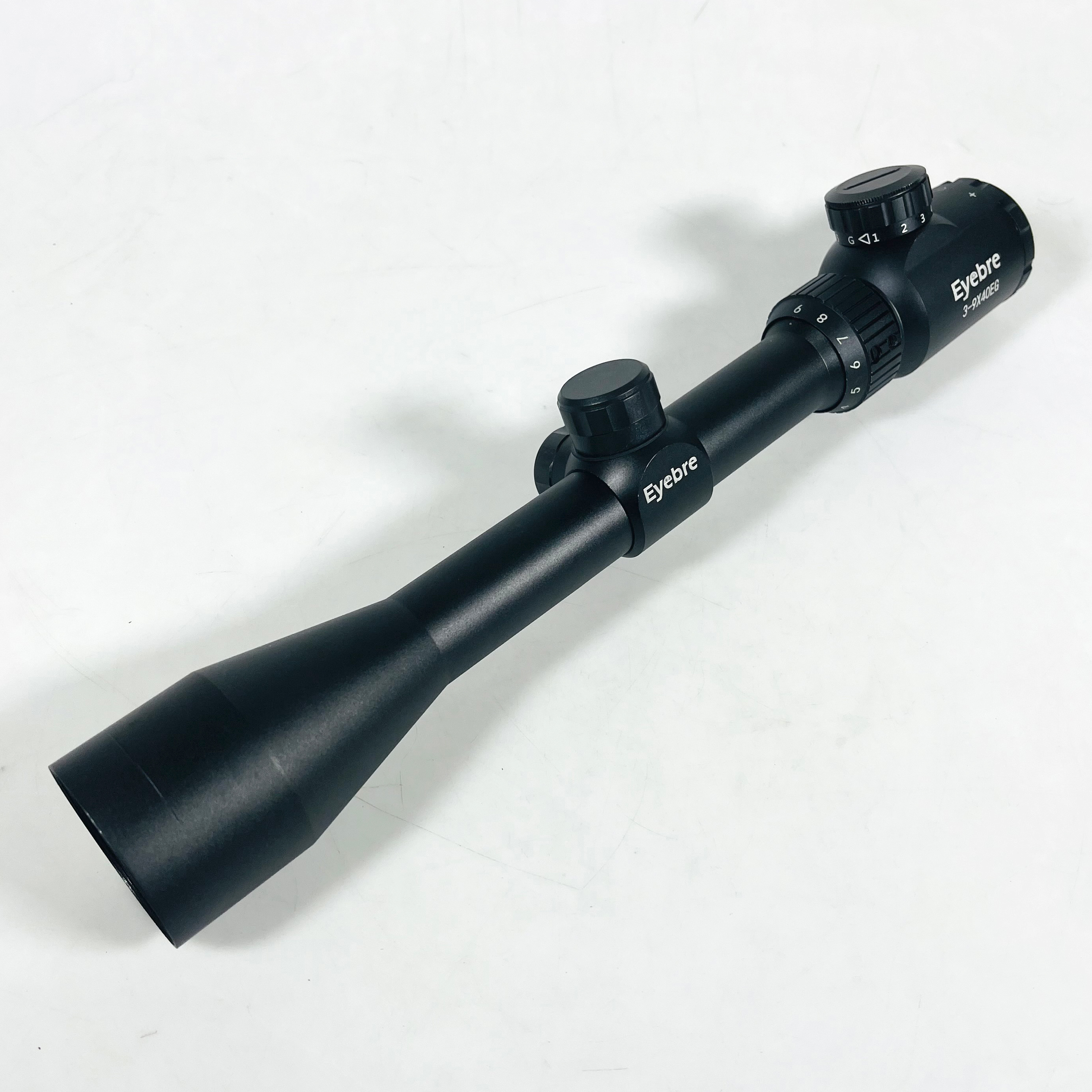 Eyebre Rifle Tactical Scope Hunting Magnification 3-9x40mm with LED - 3-9x40E