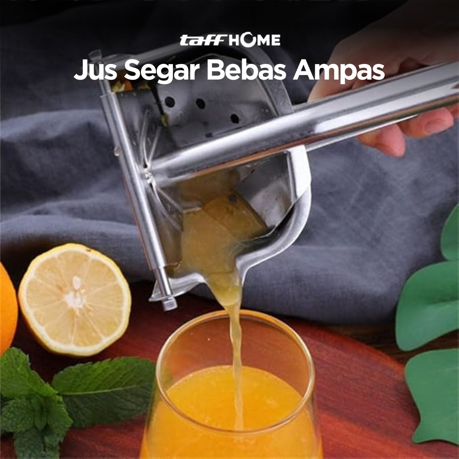 TaffHOME Alat Peras Jus Buah Juice Squeezer Alluminium Alloy - A071