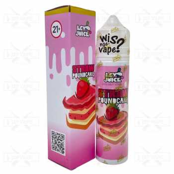 LCV JUICE STRAW POUNDCAKE 60ML - PREMIUM LIQUID VAPE BY KING BREWERY