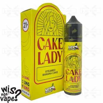 Cake Lady Steamed Banana Cake 60ml - Liquid Vape By LCV Juice