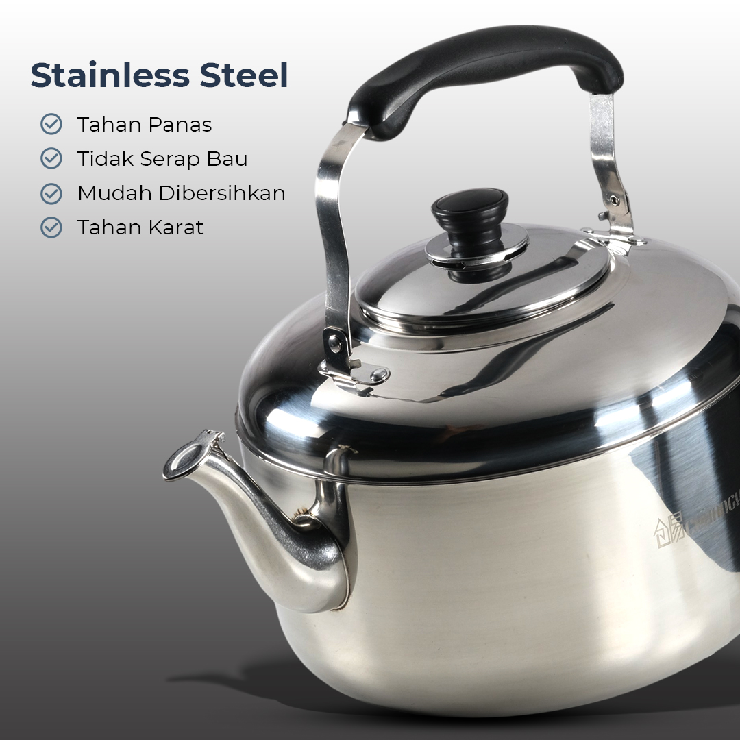 CHUANGYI Teko Air Panas Stainless Steel Water Kettle 7.5L - L031