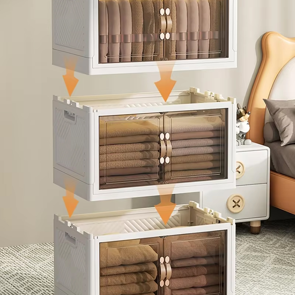 LADE Lemari Pakaian Minimalis Rak Multifungsi Collapsible Storage Box - LD3