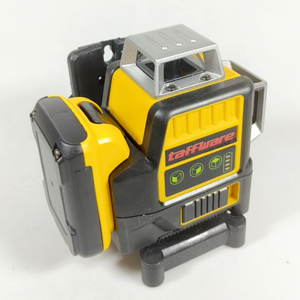 Taffware Laser Level Green Beam 12 Line 3D Alarm Pendulum Lock - DW12V