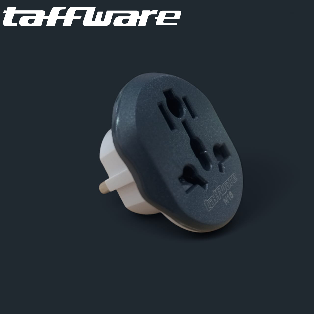 Taffware Loop Universal Travel Adaptor AU US UK to EU Plug 16A - N16