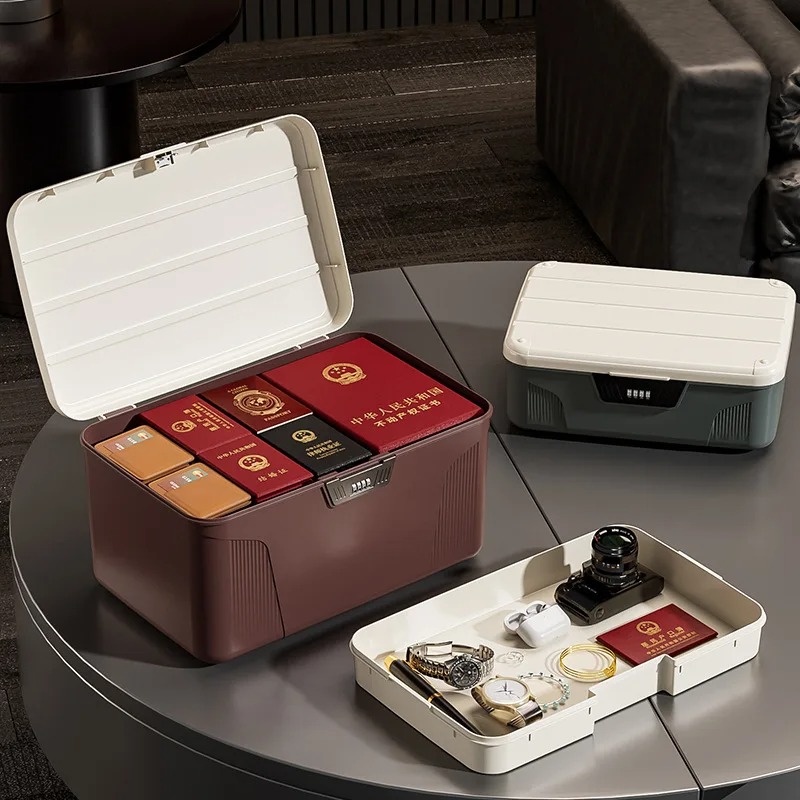 TEDEY Kotak Brankas Safety Box Portable Password - 8875