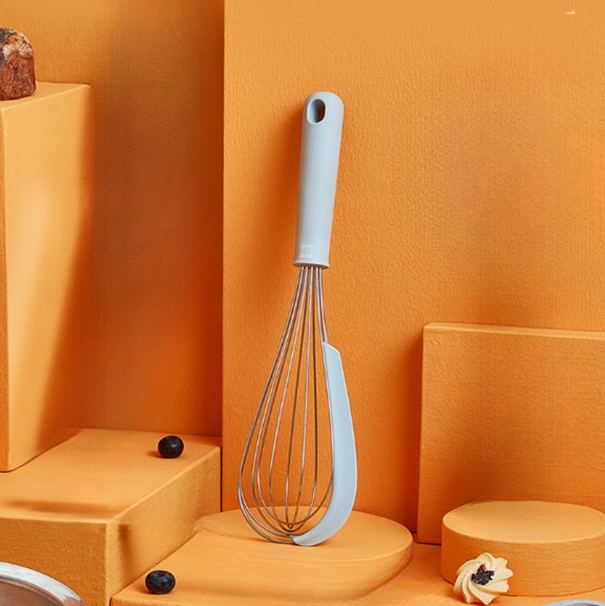 Huohou Pengocok Telur Stainless Steel Whisk Egg Beater - HU0187