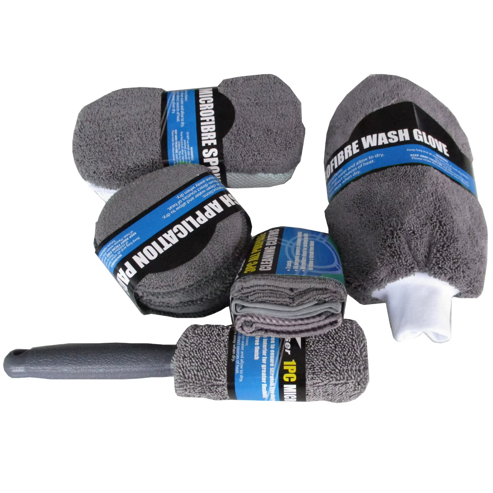 ProUser Car Wash Cleaning Kit Spons Cuci Mobil 9 PCS - CC200