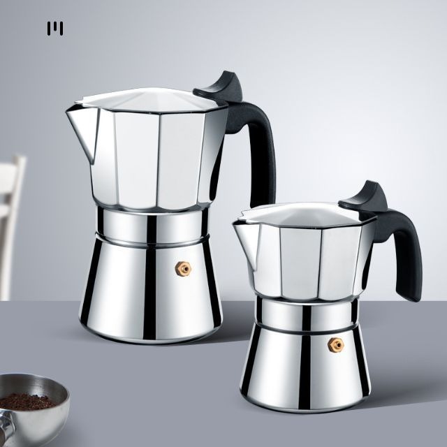 WOXY Moka Pot Italian Espresso Coffee Maker Stainless Steel - W-767