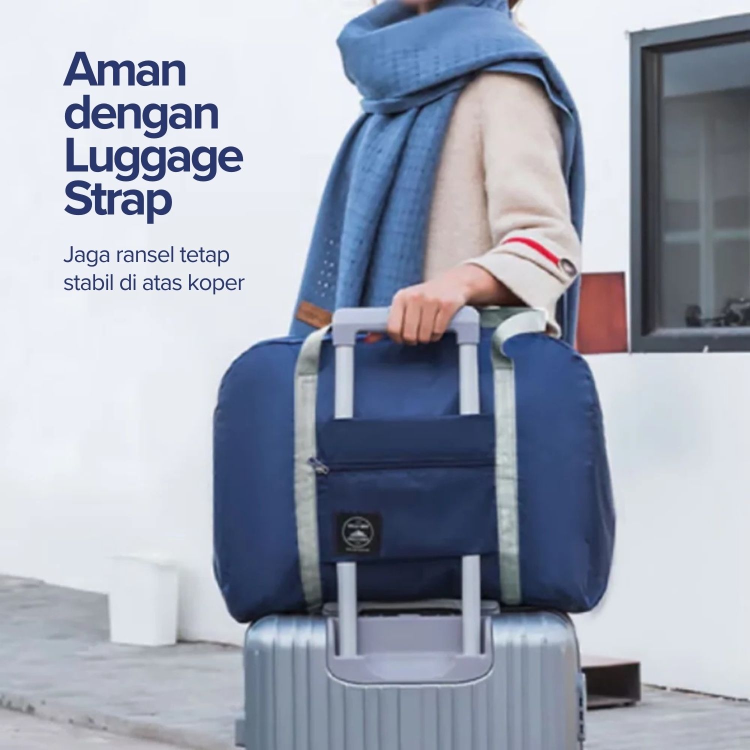 WEEKEIGHT Tas Jinjing Duffel Lipat Travel Bag 24L - B3051