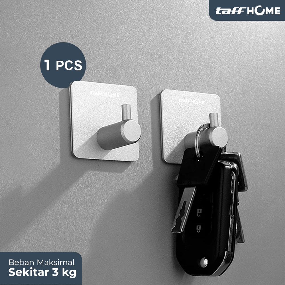 TaffHOME Gantungan Dinding Kapstok Hook Hanger Stainless Steel 201 - MT11