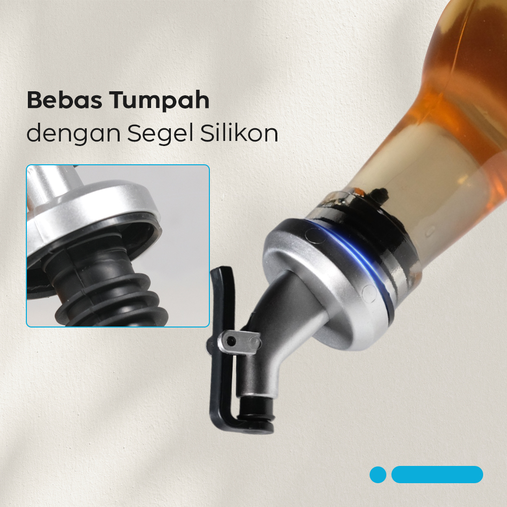 LeePourer Tutup Botol Minyak Olive Oil Vinegar Lock Plug Seal - HE131