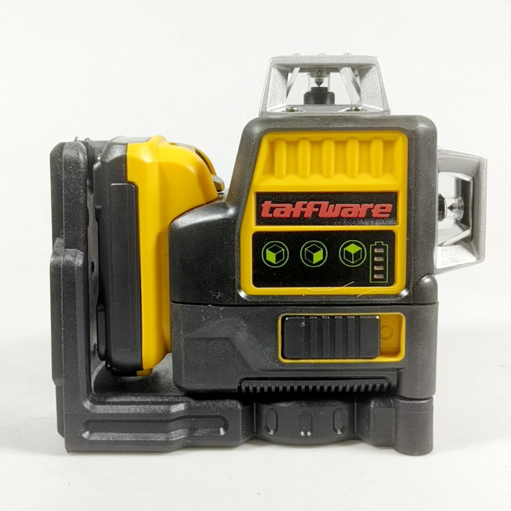 Taffware Laser Level Green Beam 12 Line 3D Alarm Pendulum Lock - DW12V