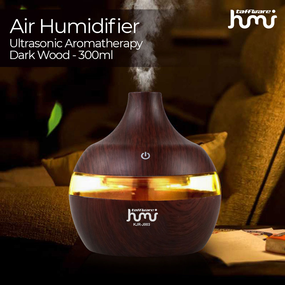 Taffware HUMI Air Humidifier Mini Ultrasonic Aroma Diffuser RGB 300ml - KJR-J003