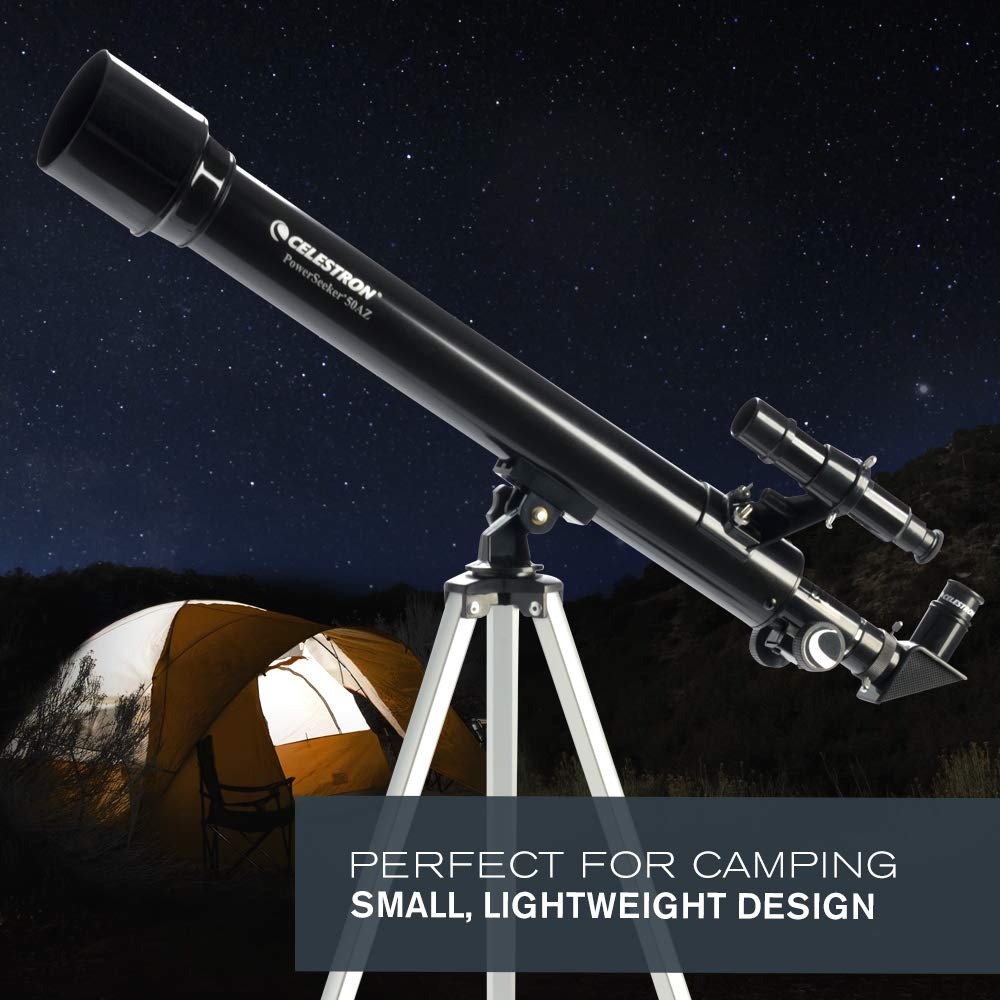 CELESTRON Powerseeker Teropong Bintang Astronomical Telescope 600/50mm - 50AZ