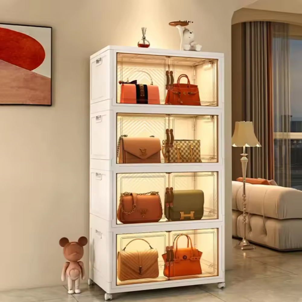 LADE Lemari Pakaian Minimalis Rak Multifungsi Collapsible Storage Box - LD3