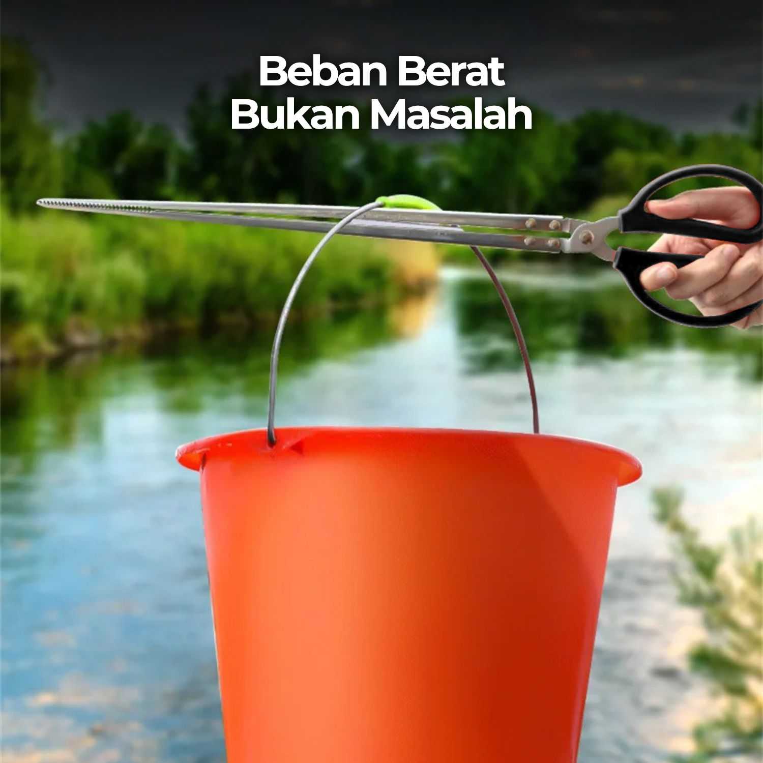 TaffHOME Crab Tongs Gunting Capit Pengambil Kepiting - CT1716 - Gambar 4