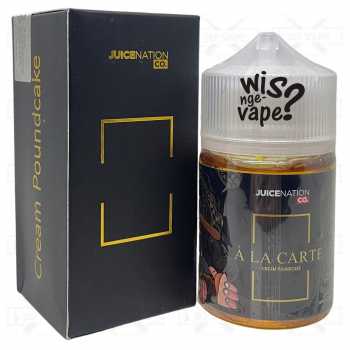 Ala Carte Cream Poundcake 60ml - A La Carte Liquid Vape Freebase