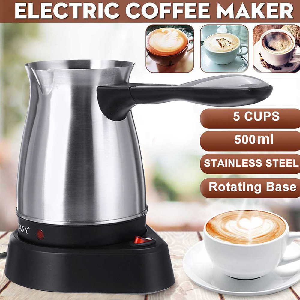 SOKANY Teko Listrik Pemanas Kopi Turkish Coffee Maker 600W 500ml - SK-214