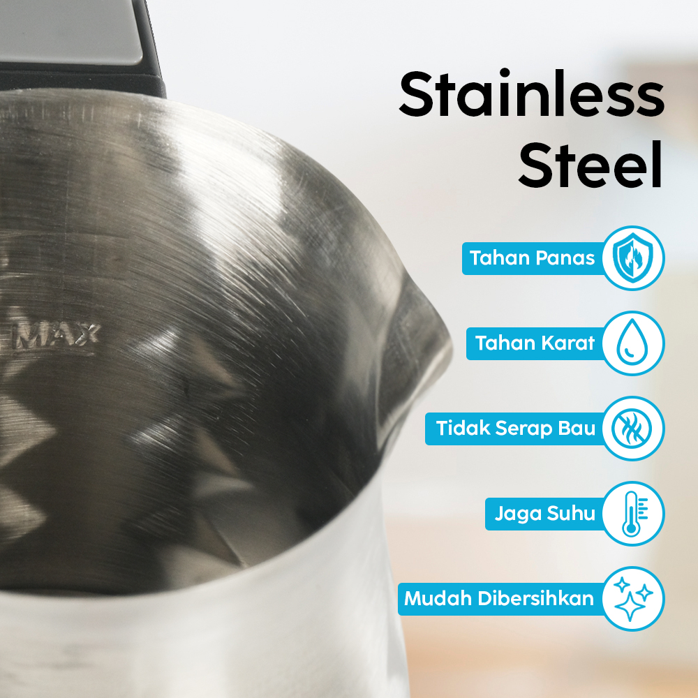 SOKANY Teko Listrik Pemanas Elektrik Kopi Espresso Turki 600W 500ml - SK-213