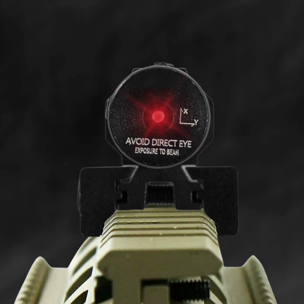 TaffLED Tactical Red Dot Laser Gun Mount Airsoft Rifle 11/20mm - HJ11