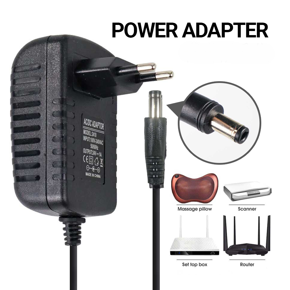 Taffware Adaptor Power Supply Converter AC to DC 24V 1A LED Strip - 2410