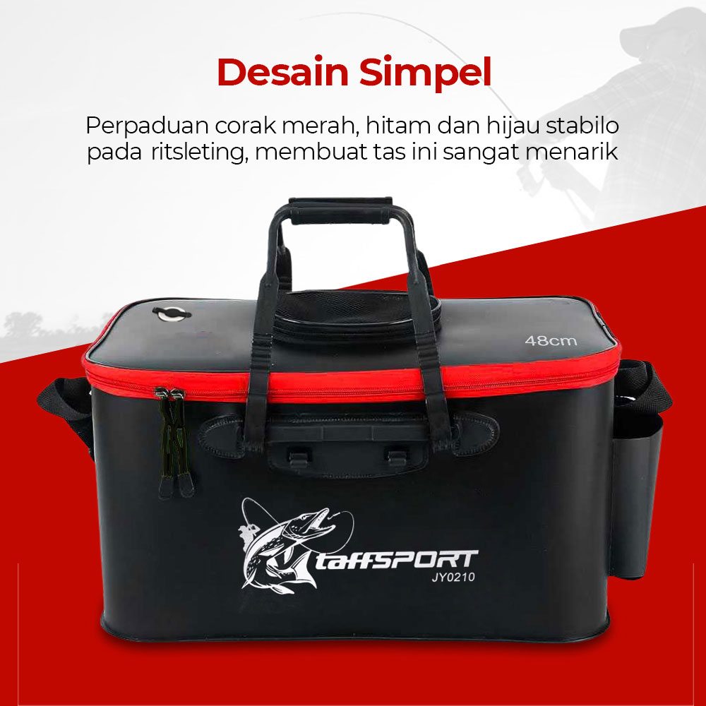 TaffSPORT Tas Memancing Fishing Bucket Water Container 48cm - JY0210
