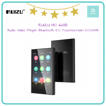 RUIZU H10 16GB Audio Video Player Bluetooth 5.0 Touchscreen
