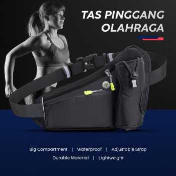 YIPINU Tas Pinggang Olahraga Lari Waterproof Running Waist Bag - 1079