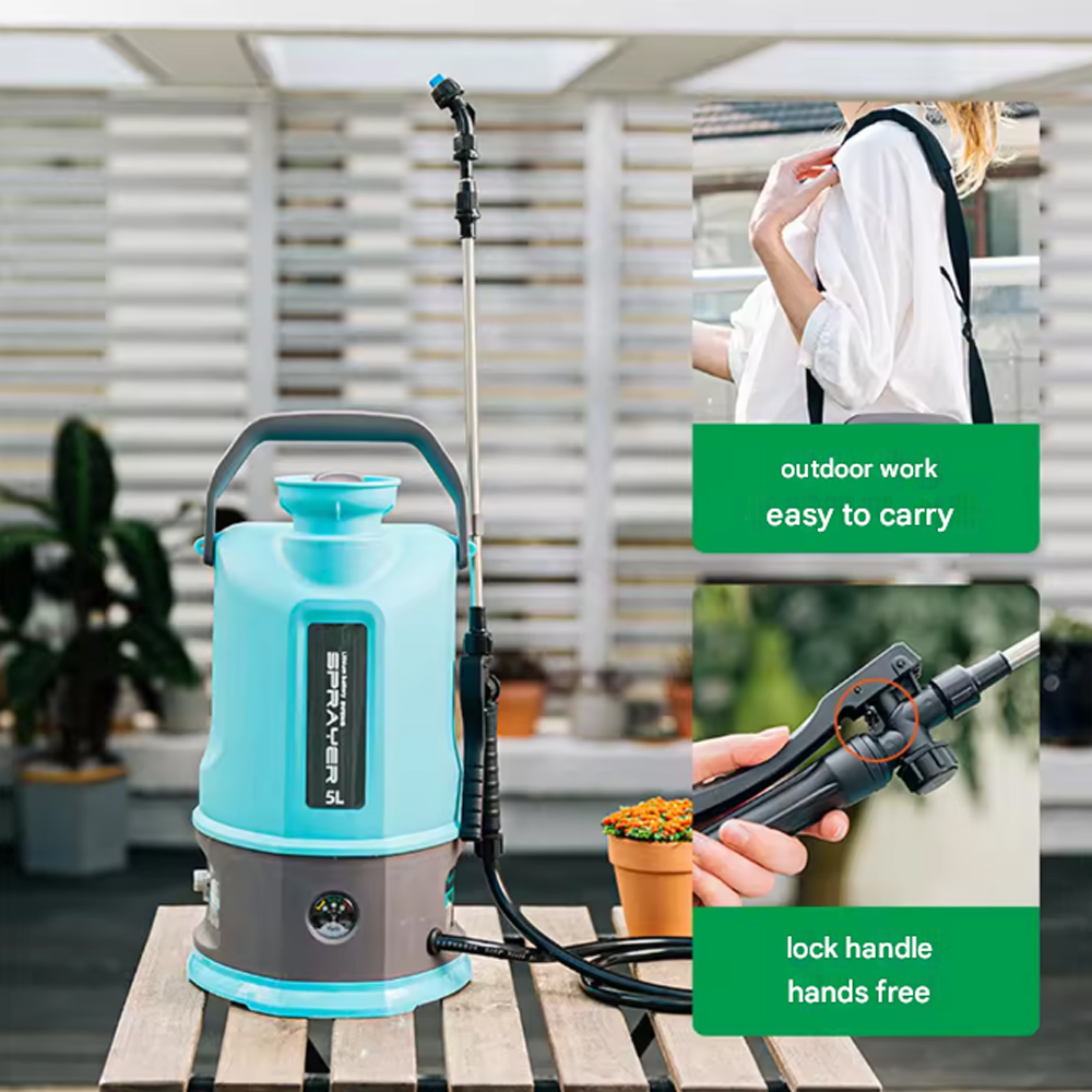 KNAPSACK Semprotan Tanaman Elektrik Sprayer Shoulder Type 2600mAh 5L - SC-ES0