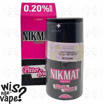 Nikmat Pitter Sweet 60ml - Liquid Rcraft x Vapes Aby