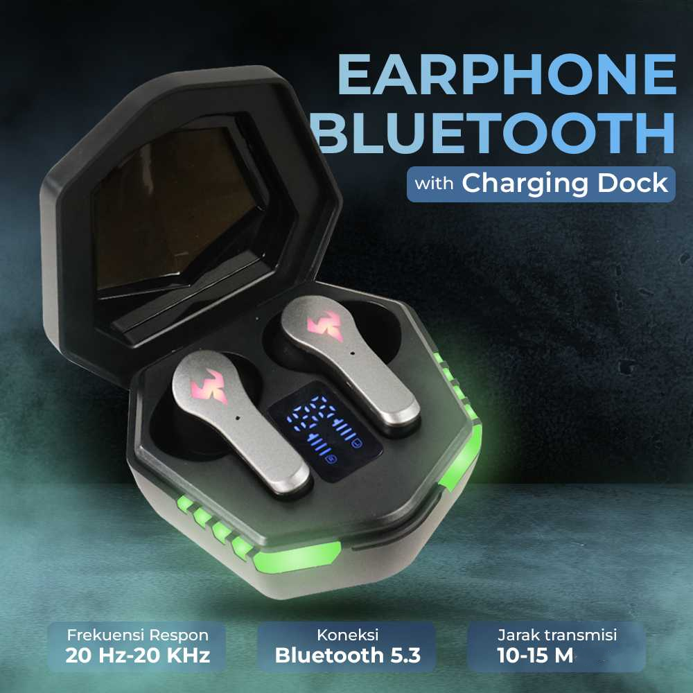 NEOS Earphone Bluetooth 5.3 TWS Gaming Surround Sound Low Distortion - N35