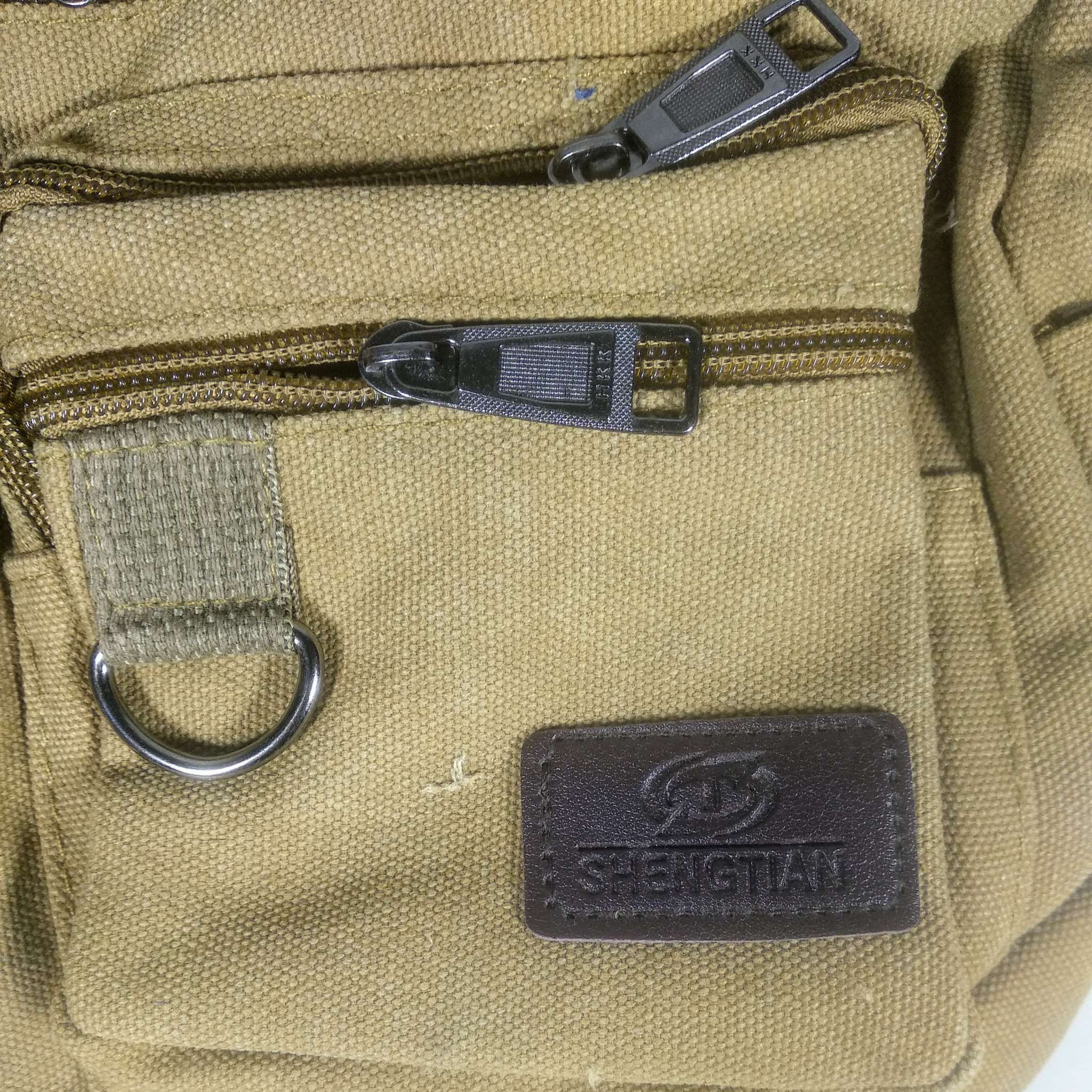 SHENGTIAN Tas Selempang Messenger Bag Bahan Kanvas - 6109