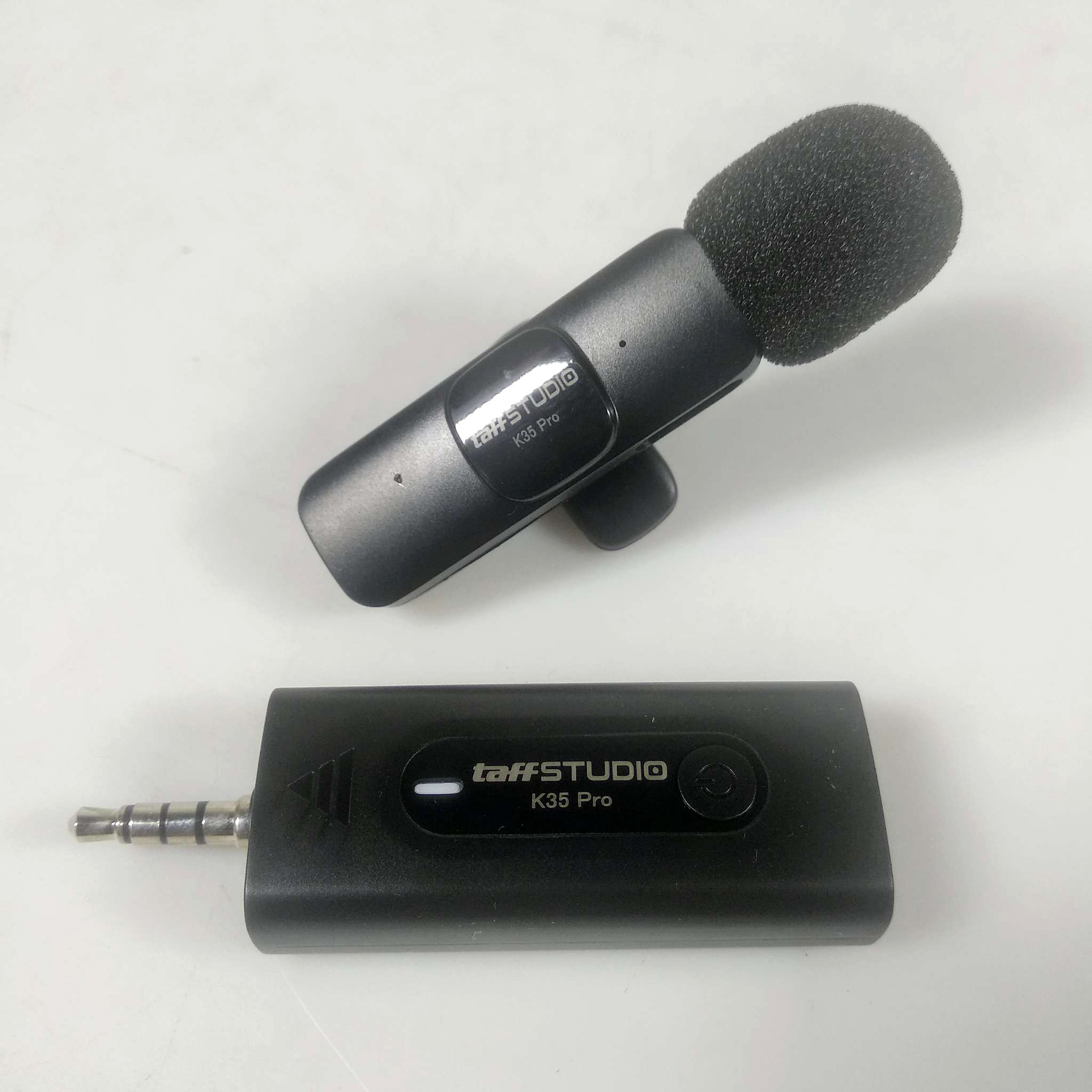 TaffSTUDIO Clip On Mic Wireless Vlogging Singing 3.5mm - K35 Pro