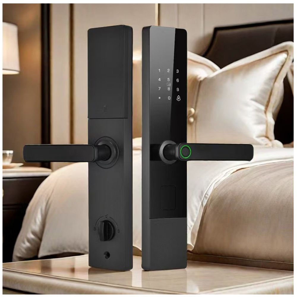 MAISUSTY Smart Door Lock Fingerprint Password Card RFID Alarm - G3F-N9