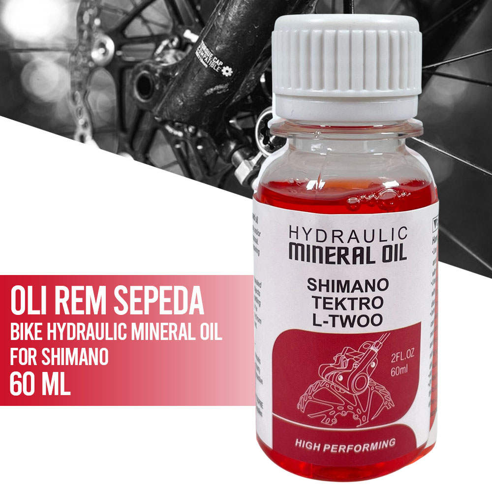 TOOPRE Oli Rem Sepeda Hydraulic Mineral Brake Oil 60ml for Shimano - DT01