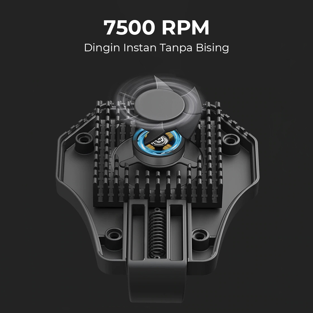 MEMO Smartphone Cooling Fan Wired Kipas Pendingin Radiator Heat Sink - DL01