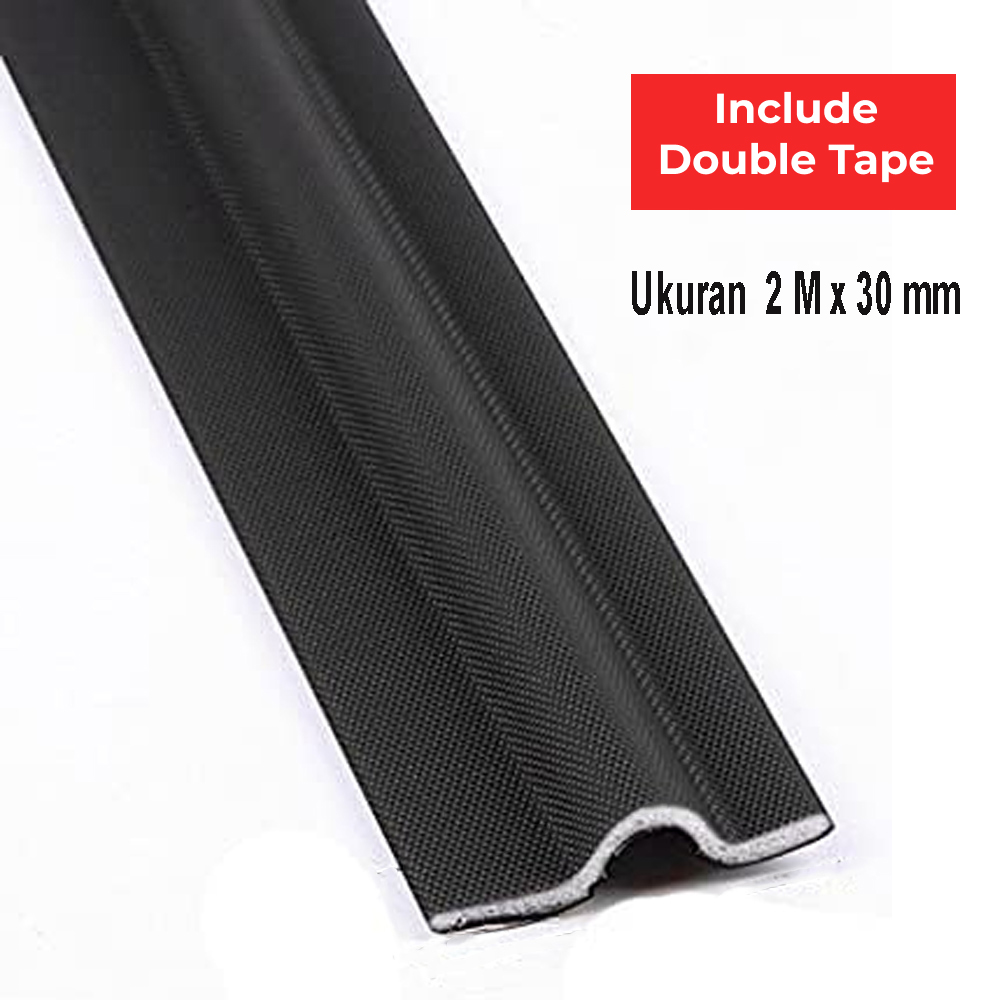 TaffHOME Lis Penghalang Debu Serangga Bawah Pintu Door Seal 2Mx30mm - BWG39