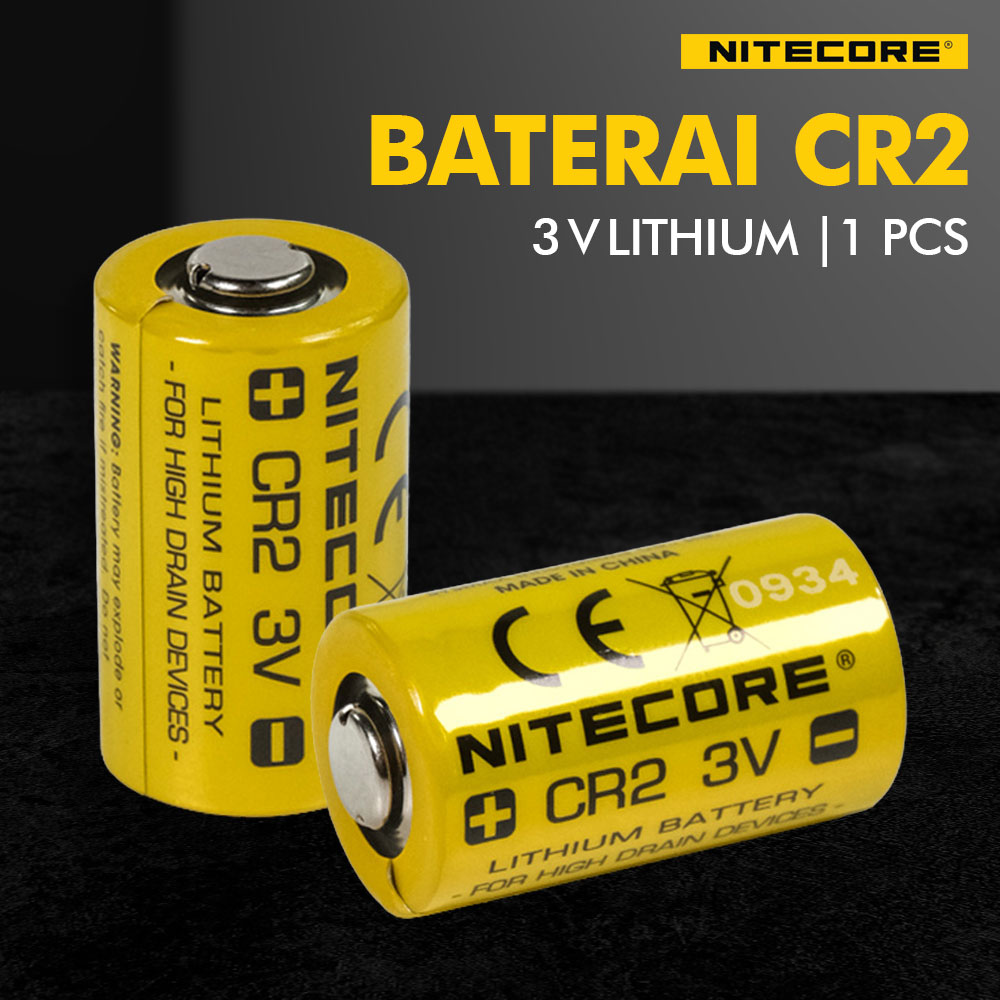 NITECORE Baterai CR2 3V Lithium 1 PCS - CR2