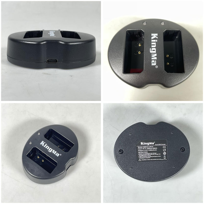 KingMa Charger Baterai 2 Slot Canon 1100D 1200D - LP-E10