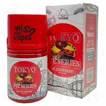 Tokyo Strawberry Pie 60ml - Freebase Liquid by VapeZoo