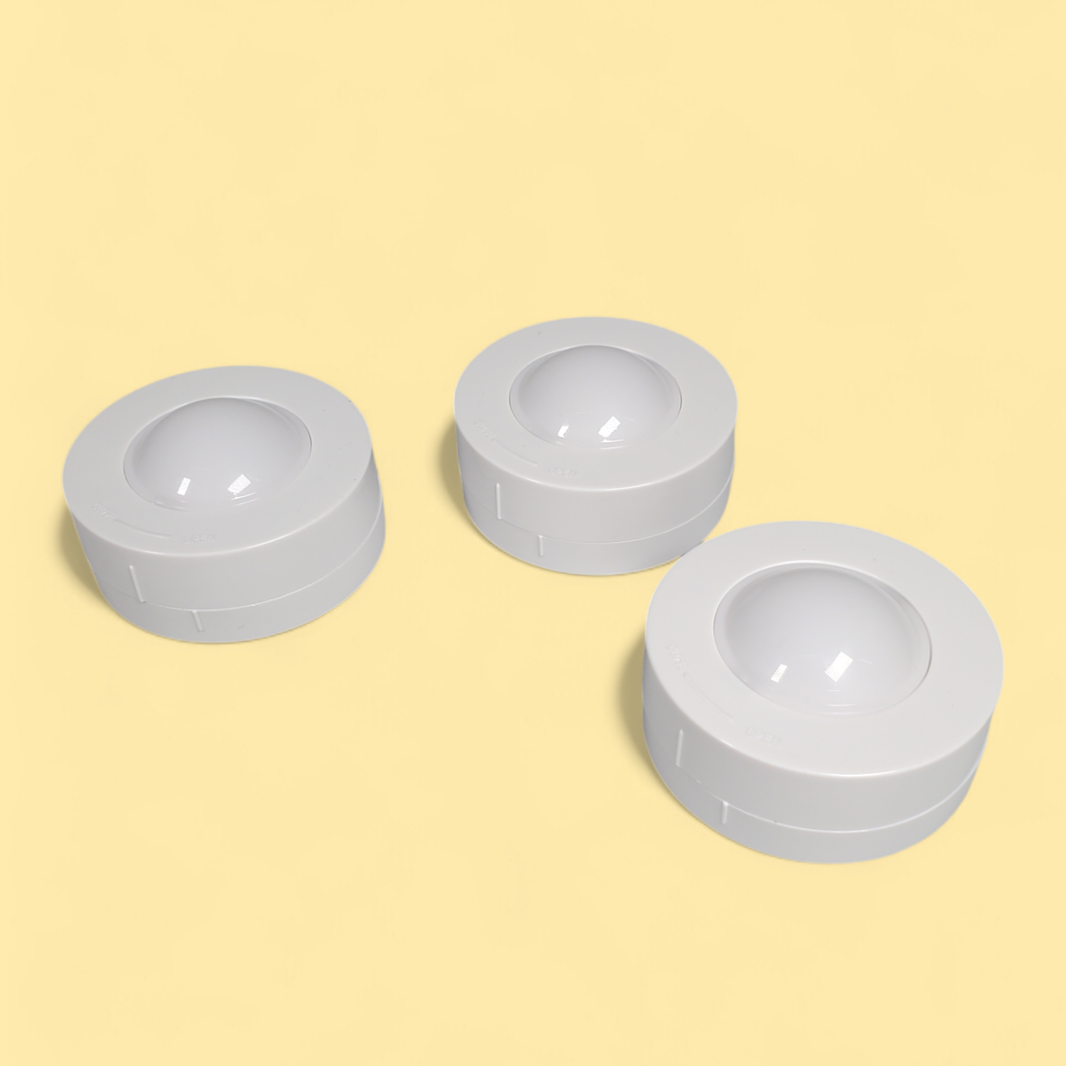 CANSHUO Lampu Mini LED Multifungsi Tempel Warm White 20 Lumens 1W 3PCS - YJ-904