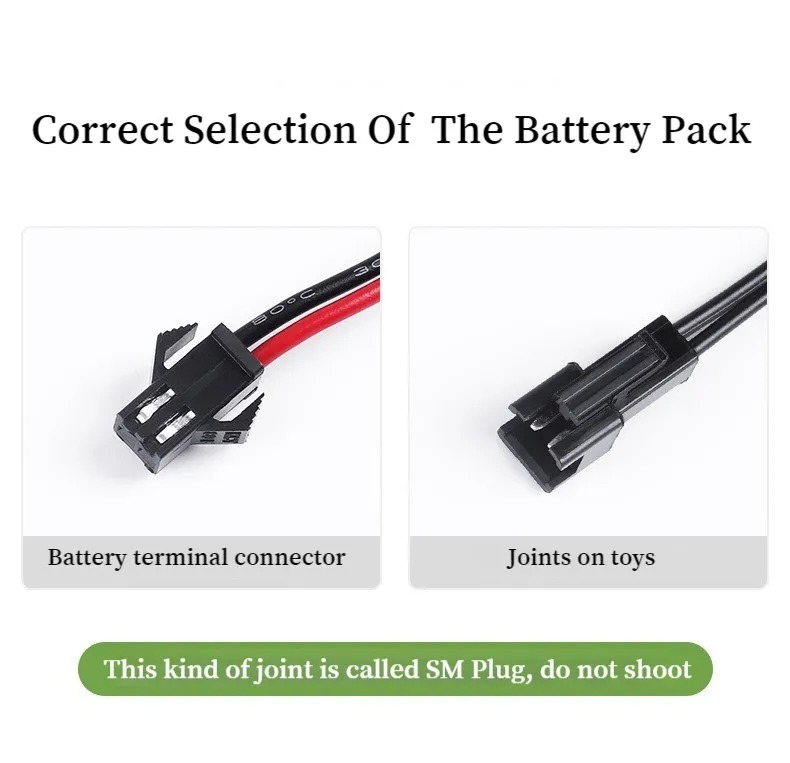 Doublepow Baterai Pack RC Toy DIY Battery AA Ni-MH SM Plug 1200mAh - TZ1200