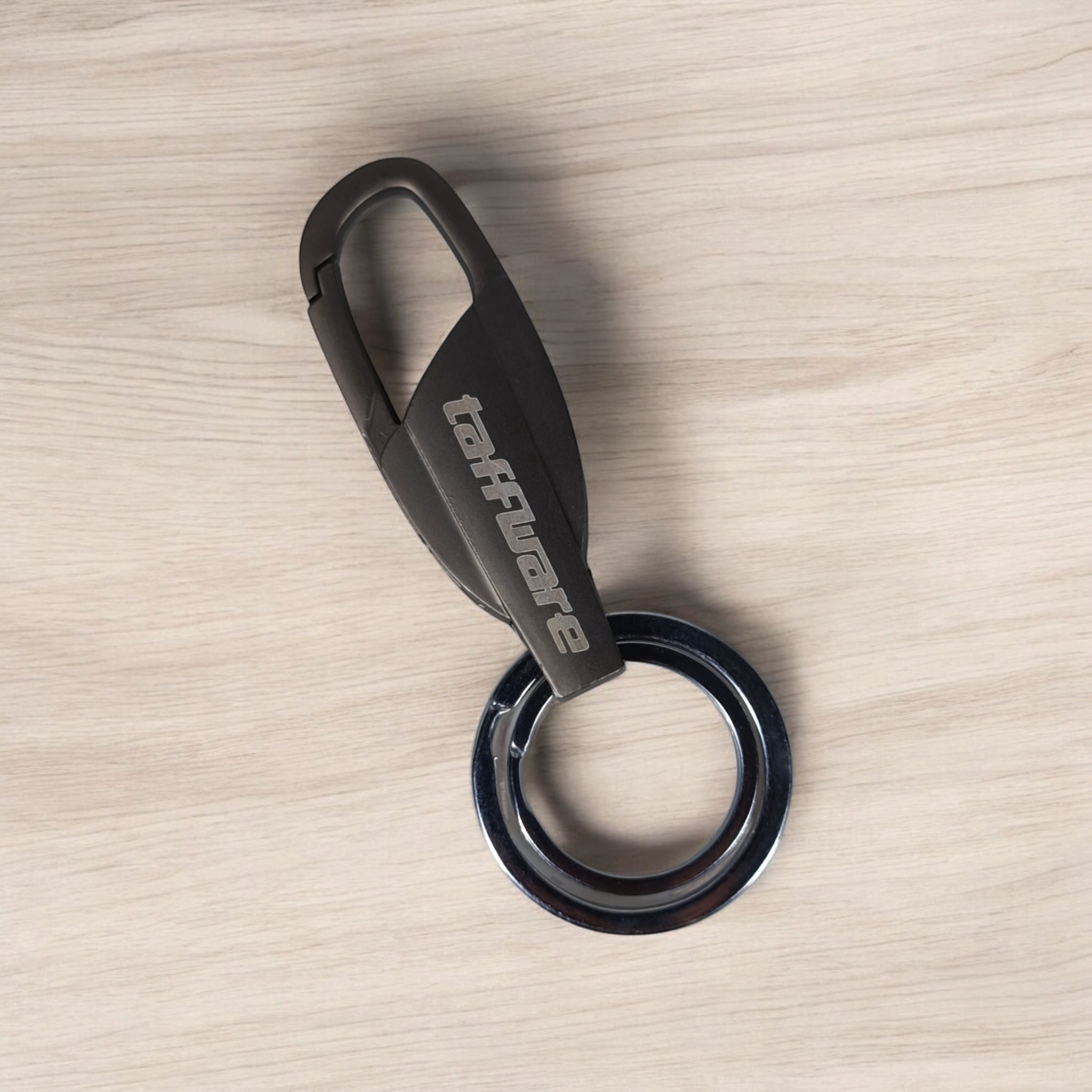 Taffware Gantungan Kunci Carabiner Keychain Stainless Steel - K372