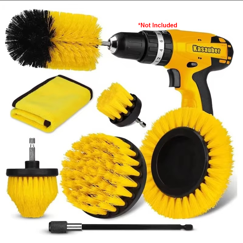 CARHAVE Set Sikat Poles Pembersih Mata Bor 7in1 Polishing Brush - CH9