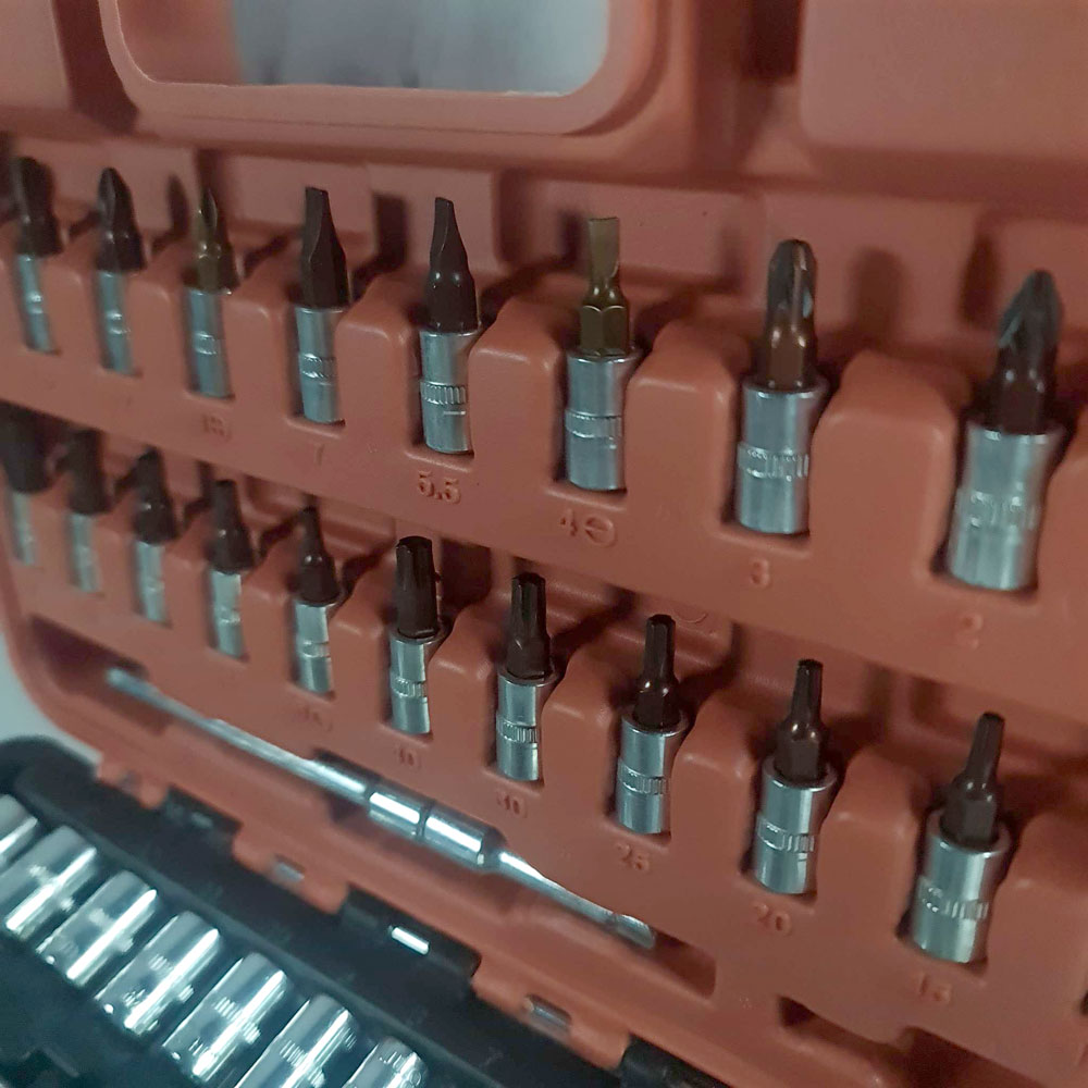 Taffware Peralatan Set Kunci Pas Professional Tools 53in1 - CR-V53