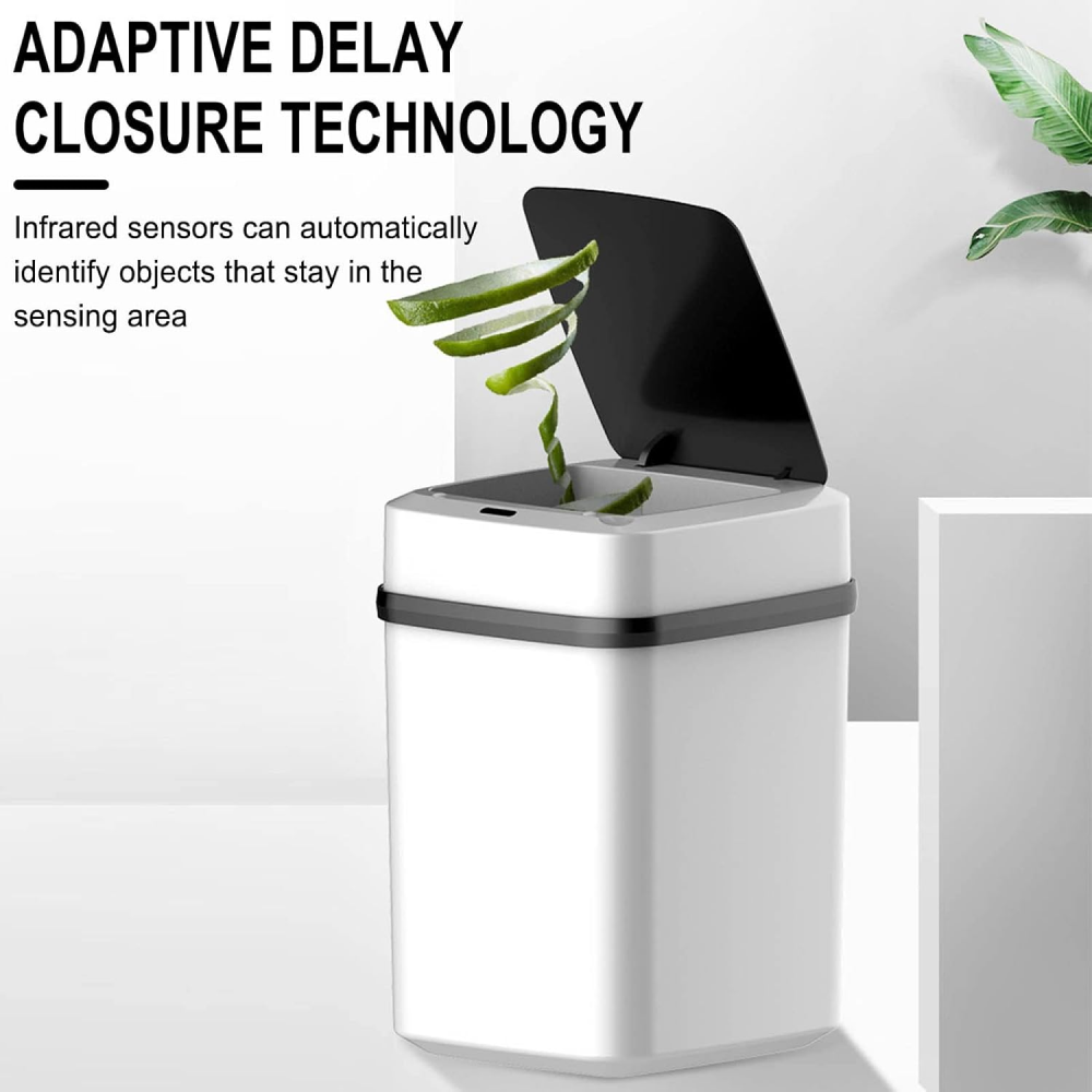 GYLJT Tempat Sampah Smart Trash Can Motion Sensor Dustbin 13L - GYLJT-13