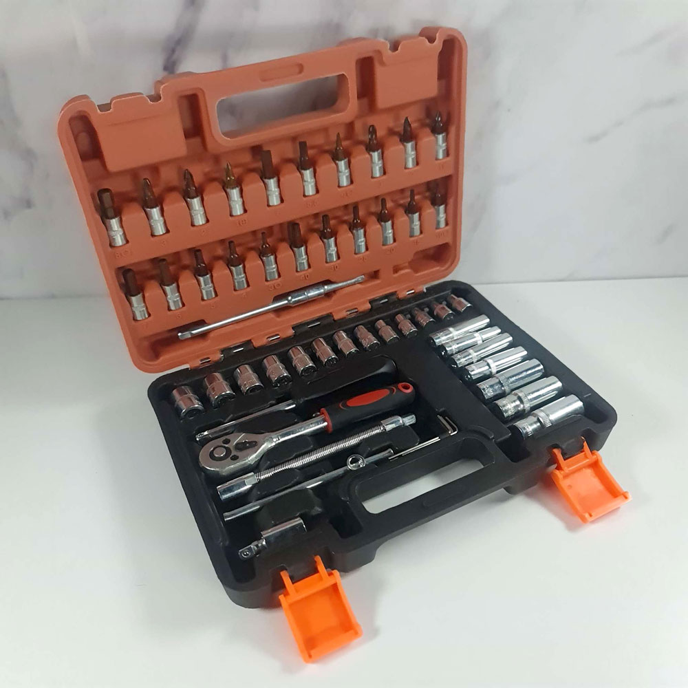 Taffware Peralatan Set Kunci Pas Professional Tools 53in1 - CR-V53