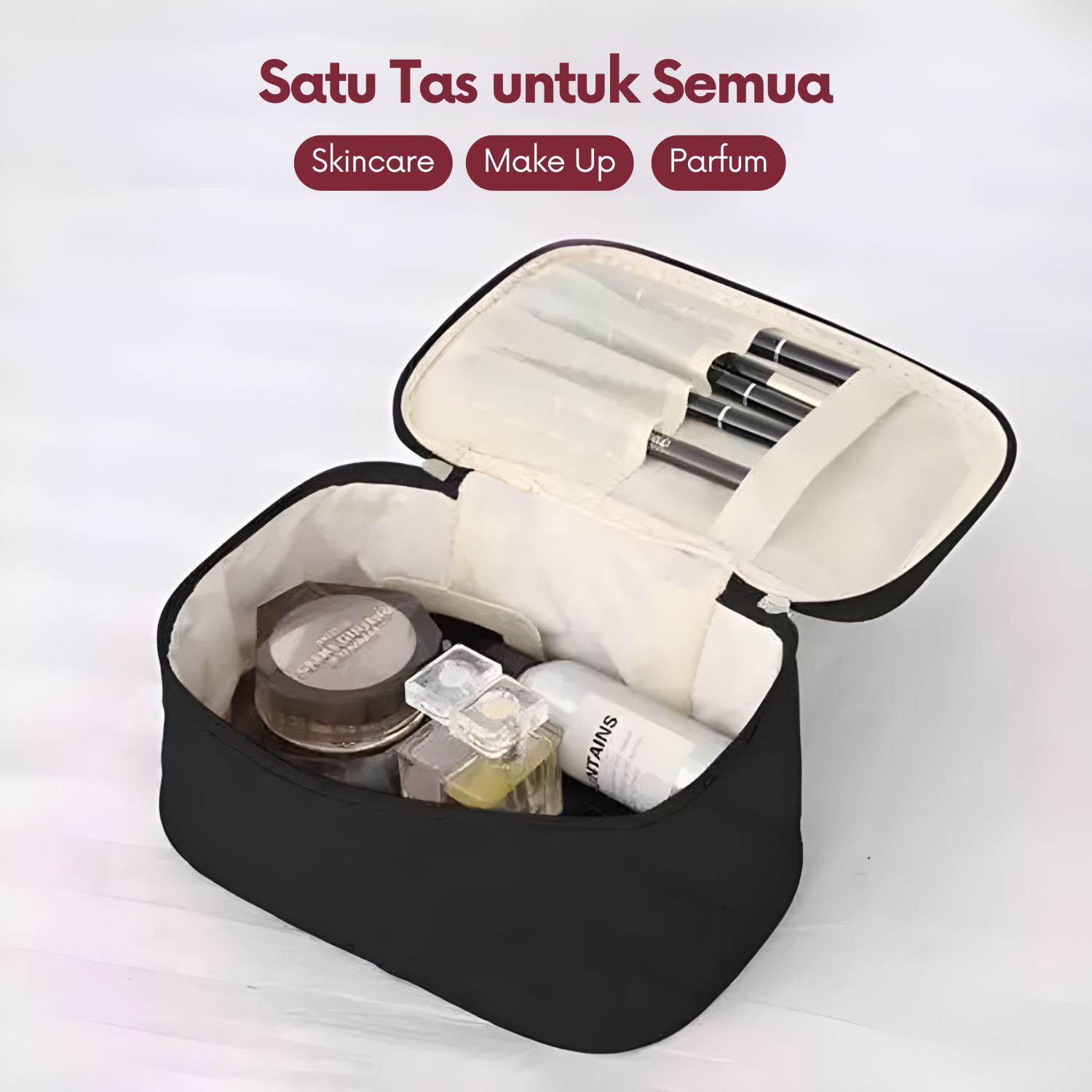 Tas Kosmetik Travel Organizer Make Up Bag Wanita - DXY34
