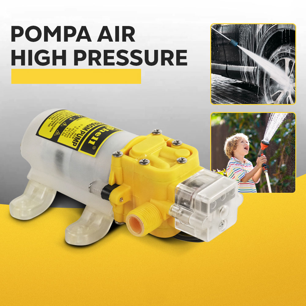 Shell Pompa Air High Pressure Car Washing Water Diaphragm Pump 80W - D-1